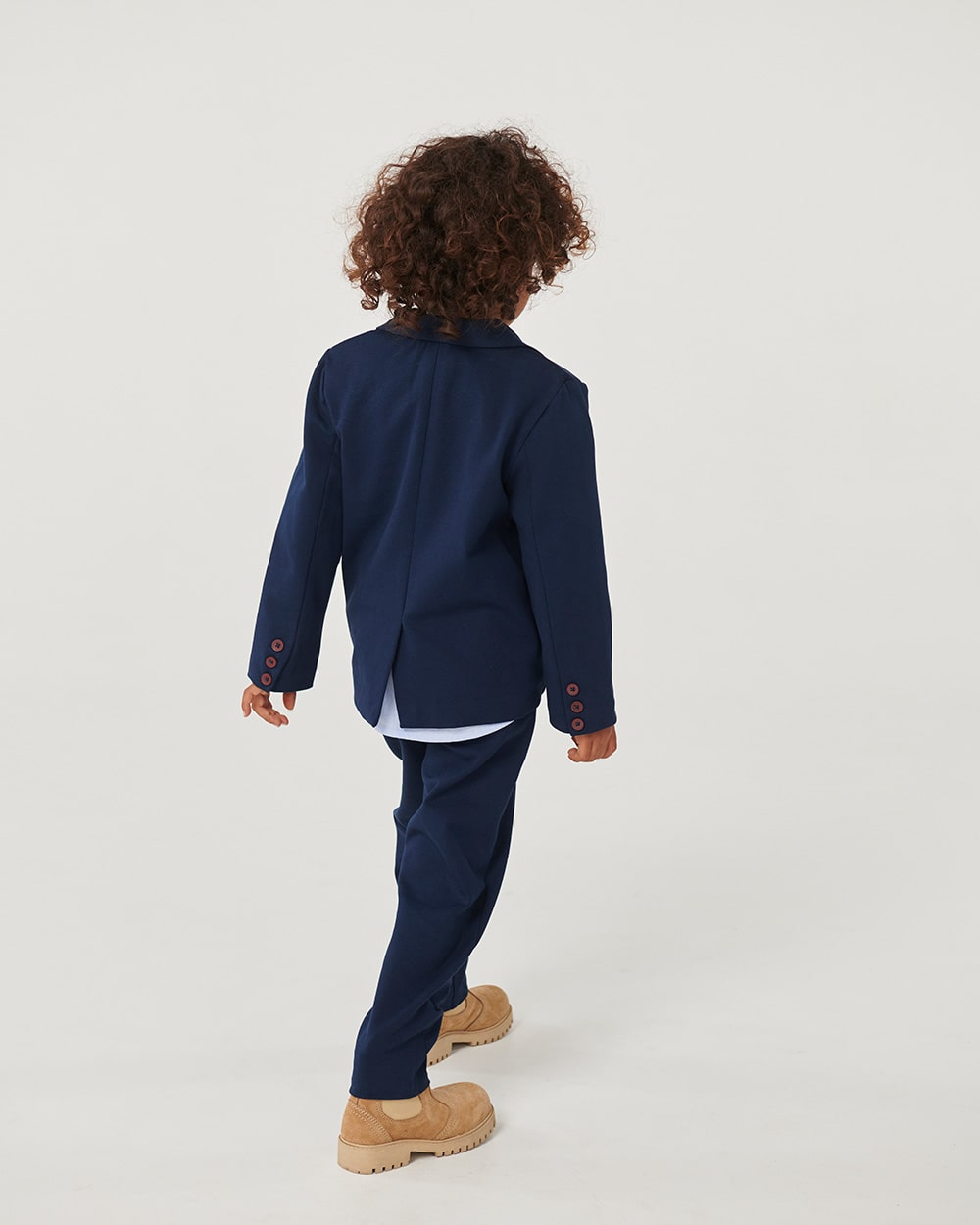 Klassisk blazer med 360° superstræk - Navy