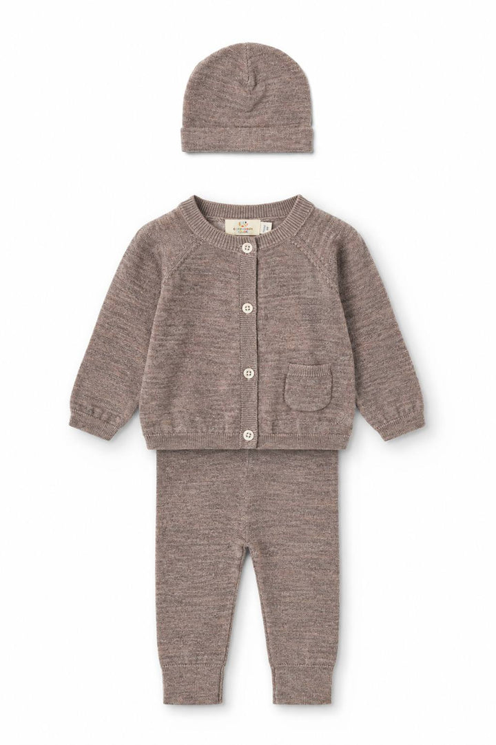 Merino Klassisk Sæt - Natural Melange