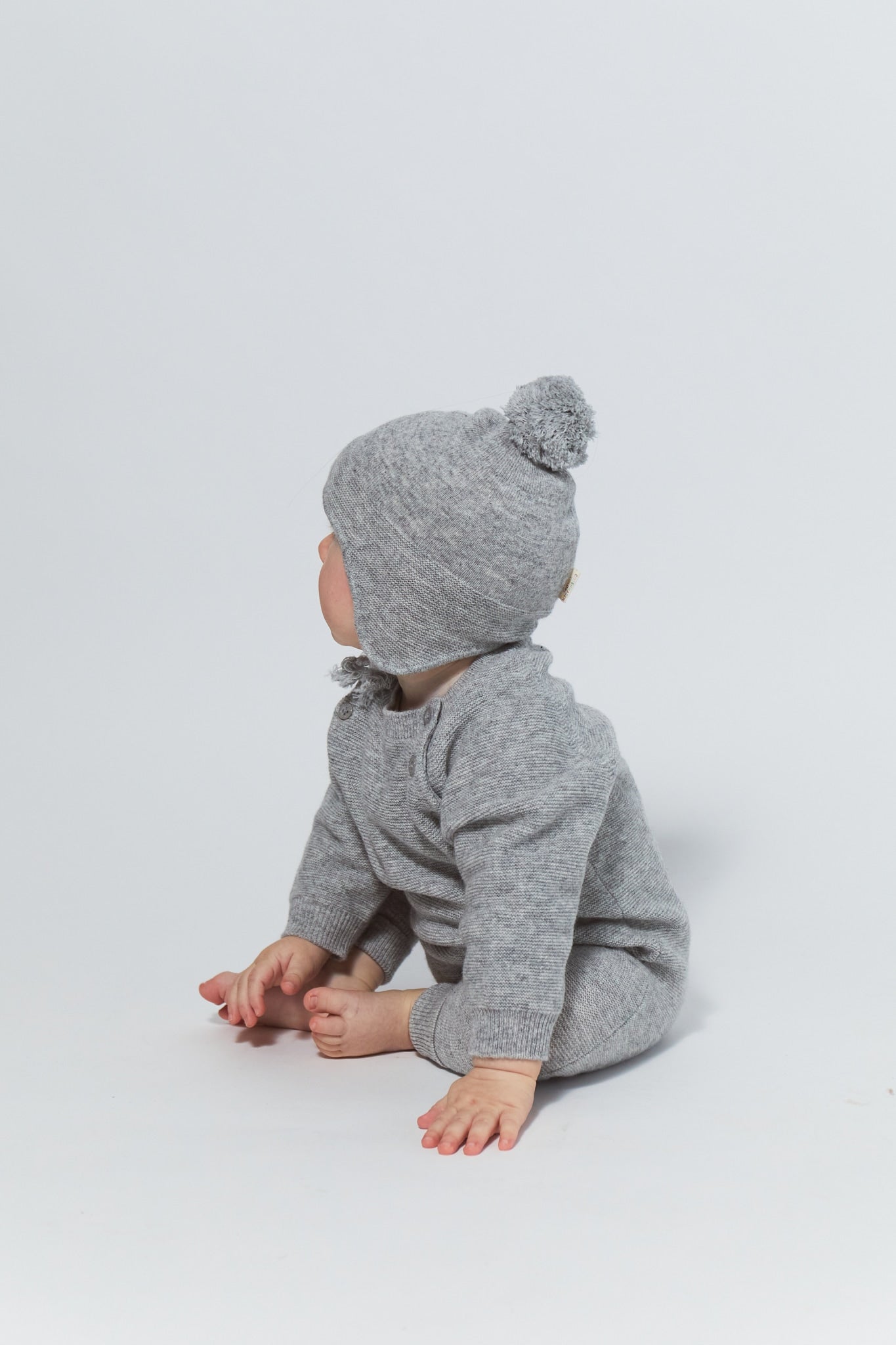 CASHMERE FULL BODY - GREY MEL