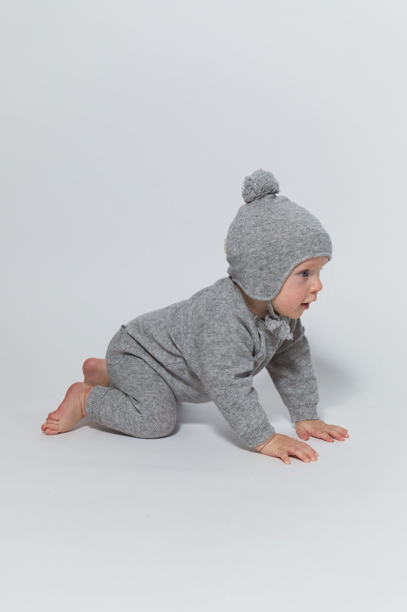 CASHMERE FULL BODY - GREY MEL