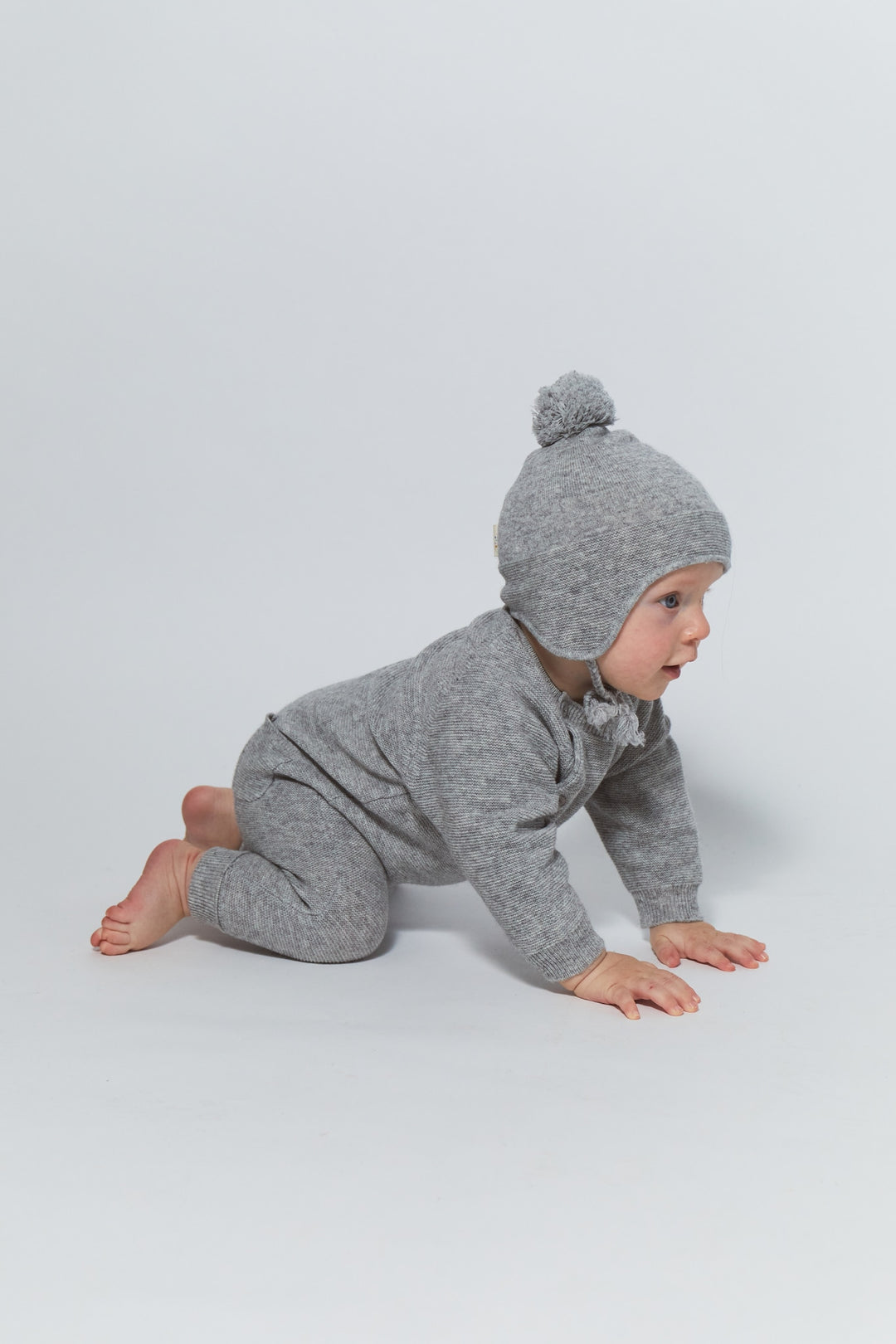 Cashmere Full Body - Grey Mel.