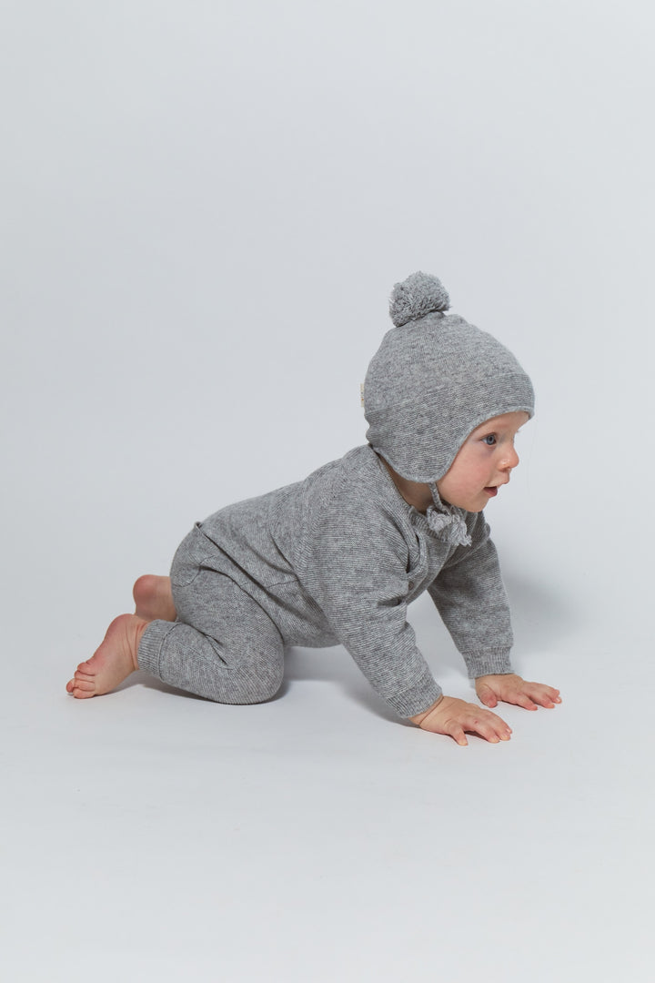 Cashmere Full Body - Grey Mel.