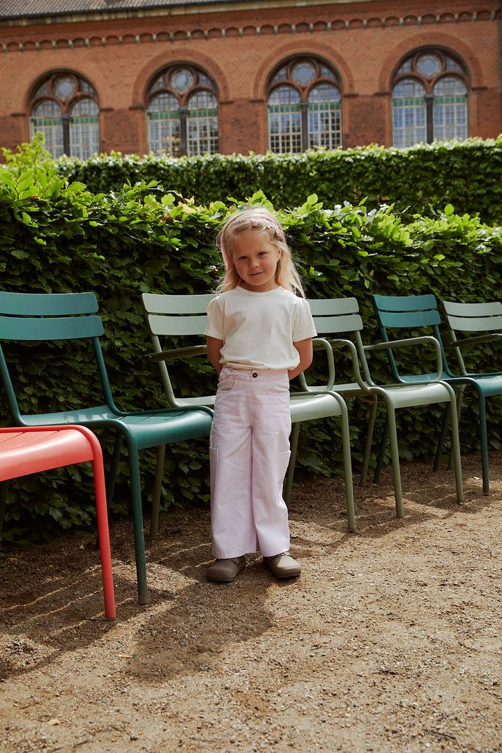 STRIBET LØSE BUKSER - BALLERINA STRIPE