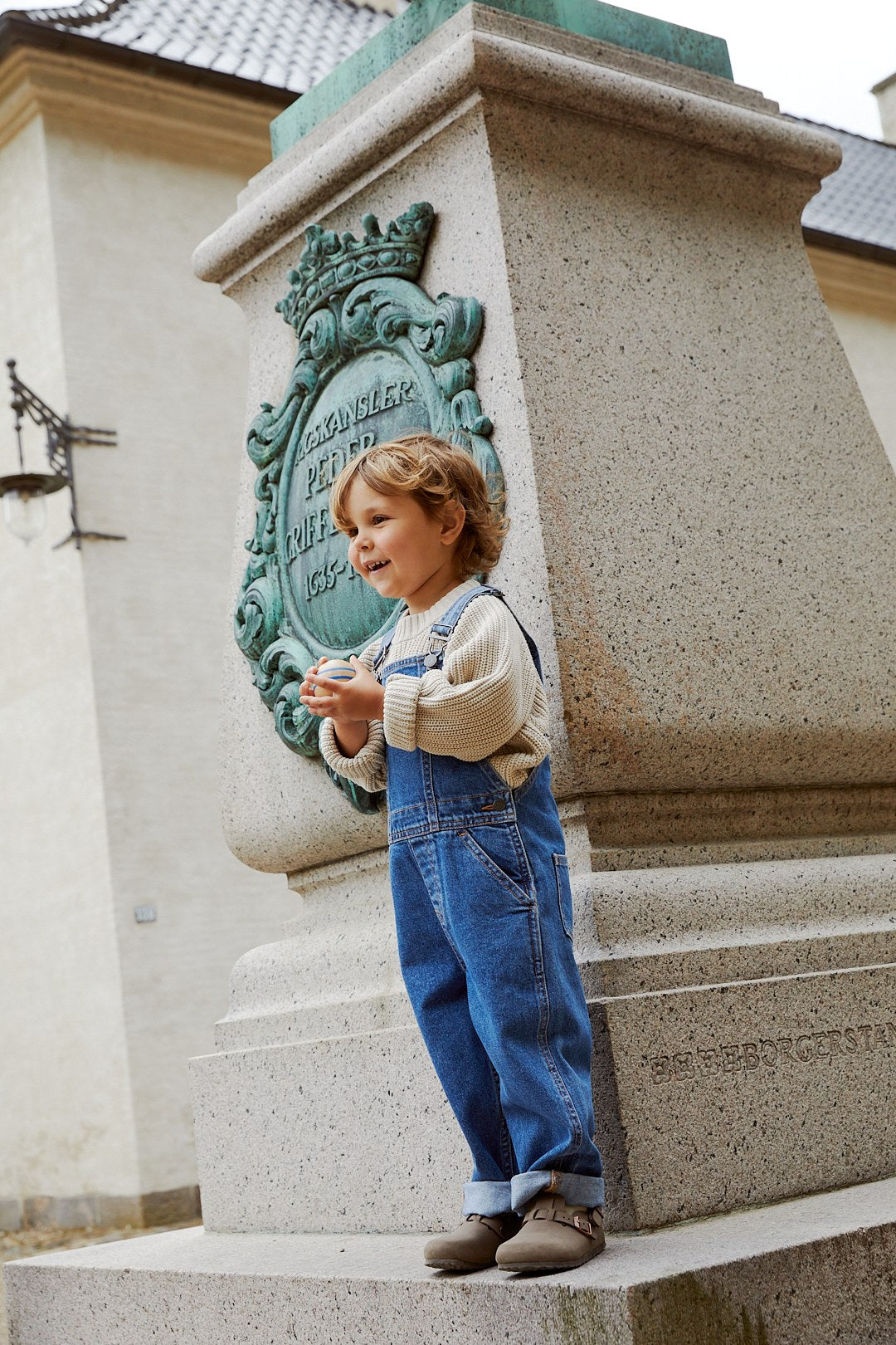 ØKOLOGISKE OVERALLS - INDIGO BLUE WASHED