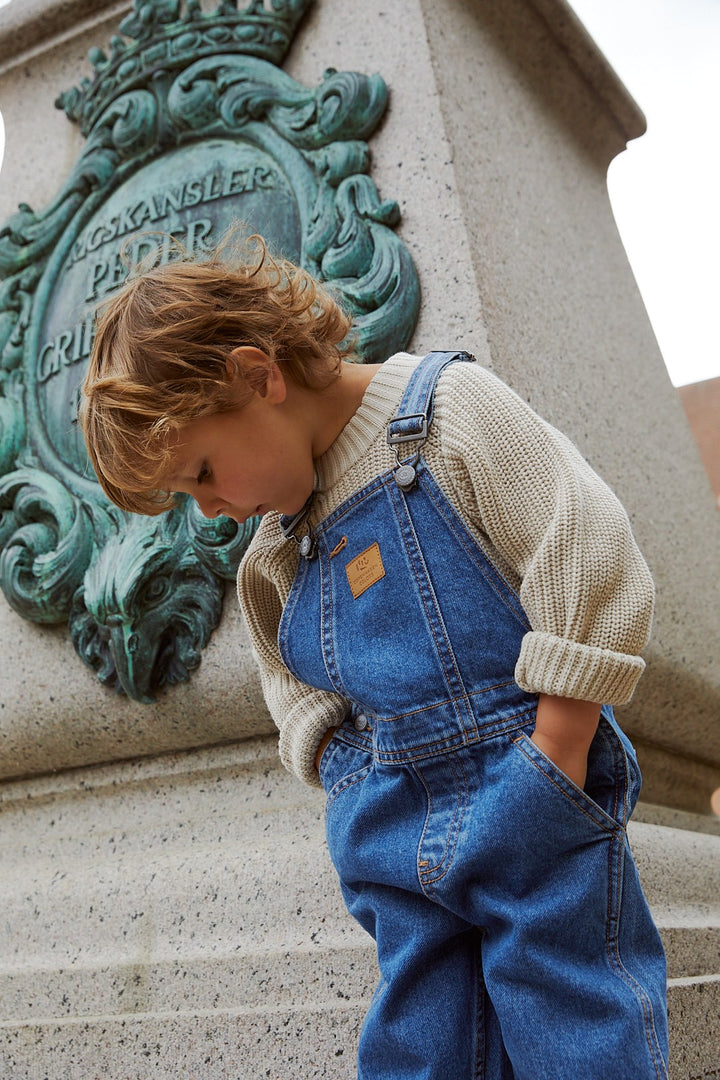 ØKOLOGISKE OVERALLS - INDIGO BLUE WASHED