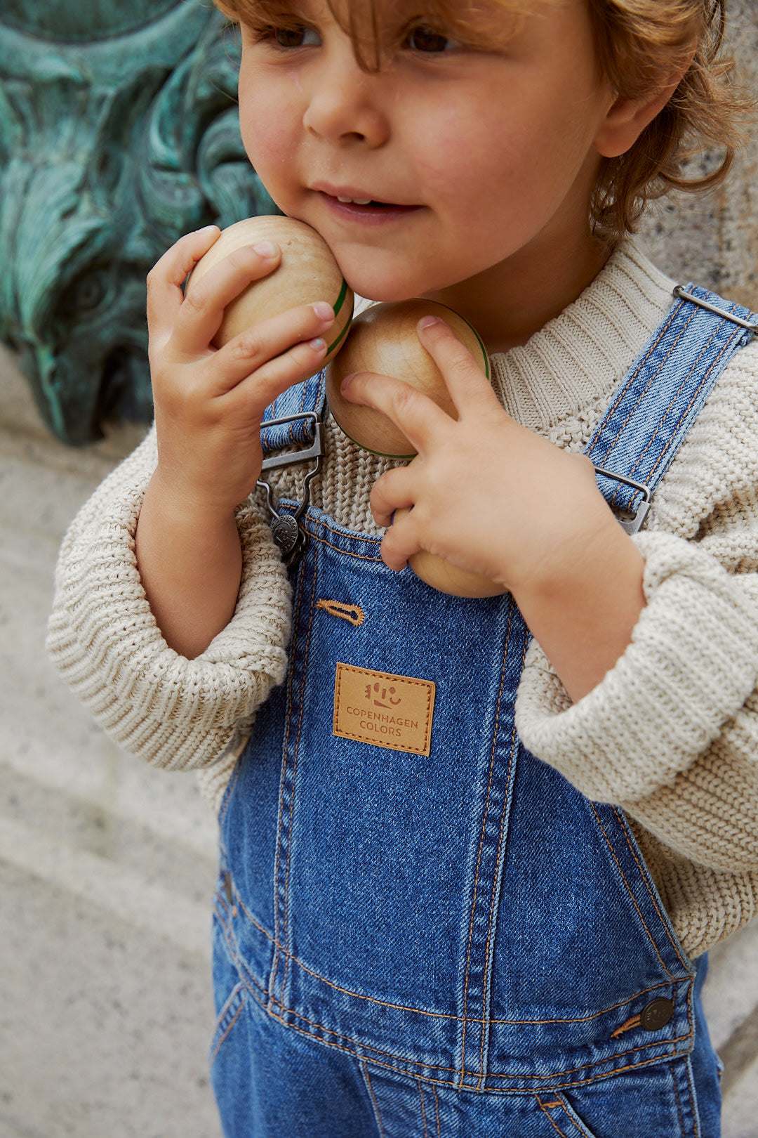 ØKOLOGISKE OVERALLS - INDIGO BLUE WASHED