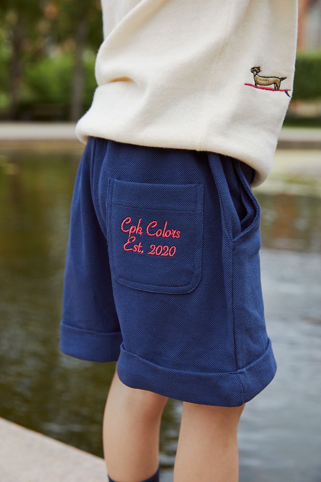 PIGUE SHORTS M. OPSMØG - NAVY COMB