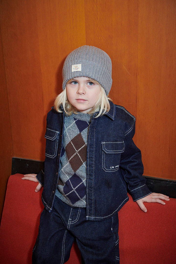 DENIM CARGO BUKSER - RAW DENIM