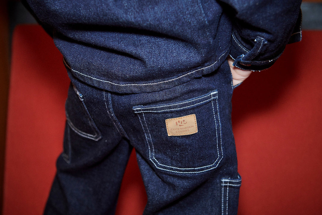 DENIM CARGO BUKSER - RAW DENIM