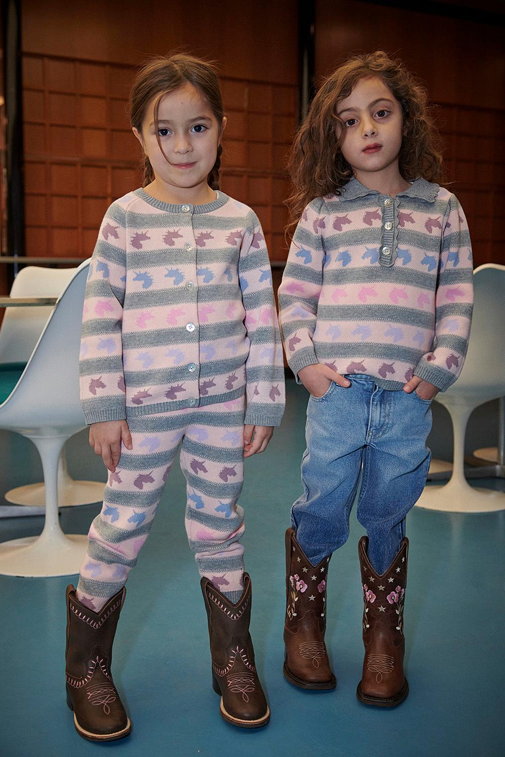 Enhjørning Strikcardigan - Unicorn