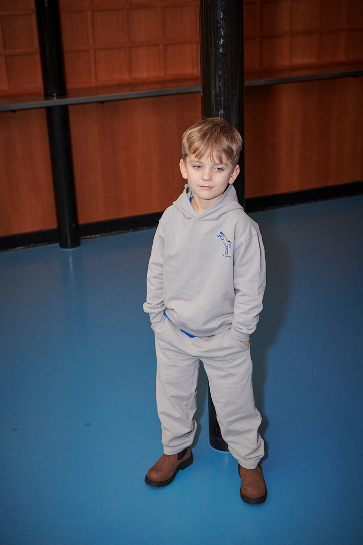 Sweat Bukser m. Baggy Wide Fit - Grey