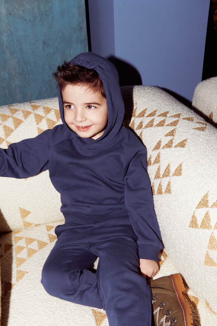 BLØDE SWEAT BUKSER - NAVY