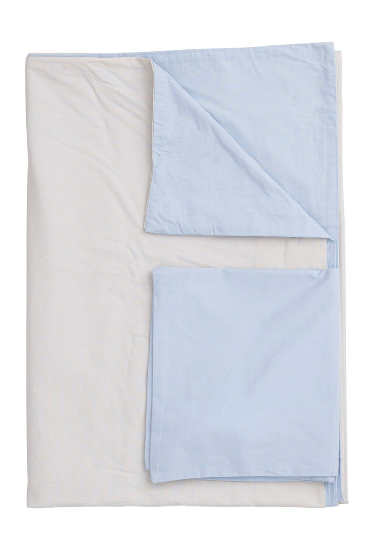 FUTURE JUNIOR SENGETØJ 100*140/40*45 (DK) - LT. GREY/ DUSTY BLUE