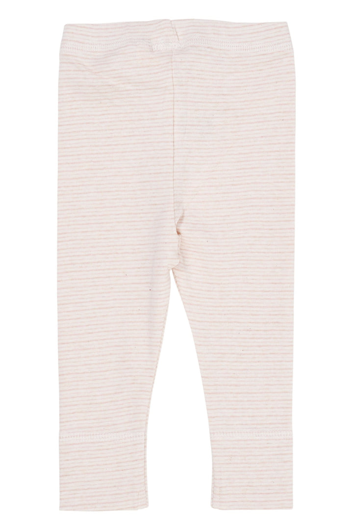 SUPER BLØDE LEGGINGS MED STRIBER - SOFT PINK STRIPE