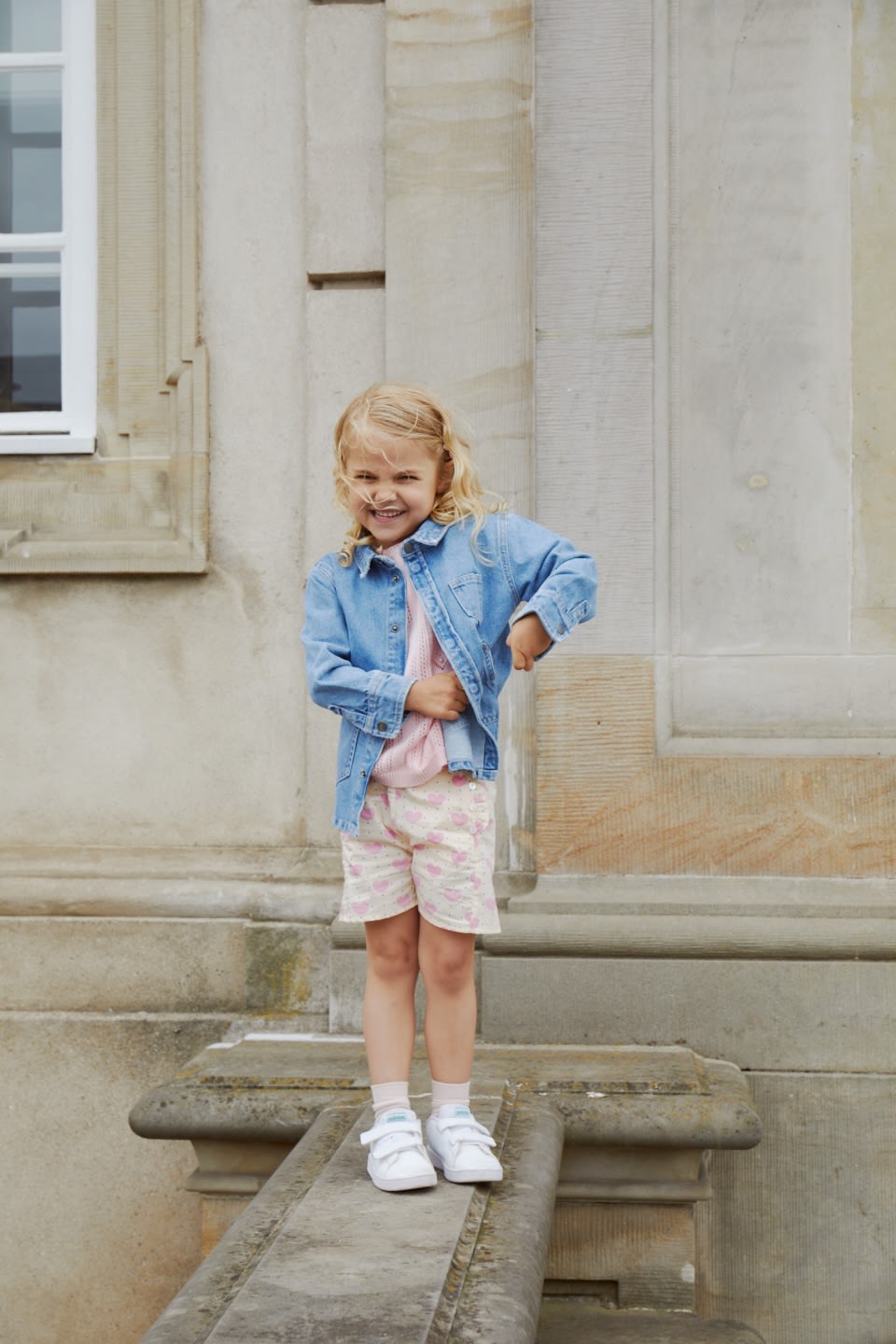 HJERTE SHORTS M. FLÆSE LOMMER - HEART AOP
