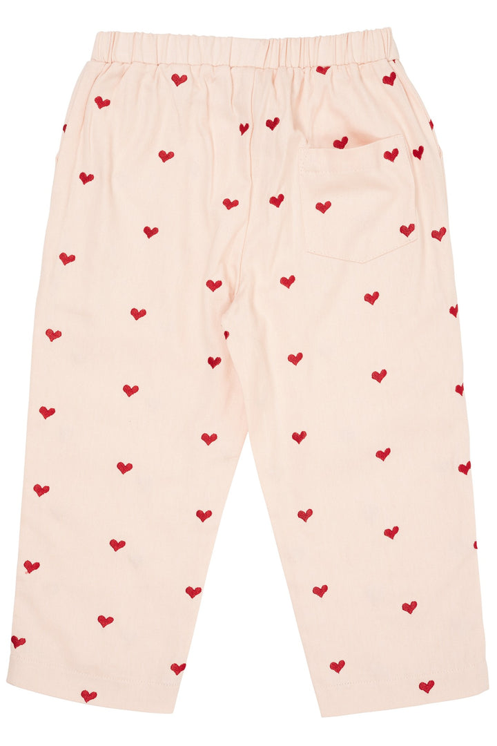 HJERTEBUKSER M. JUSTERBAR TALJE - DUSTY ROSE W BERRY HEARTS
