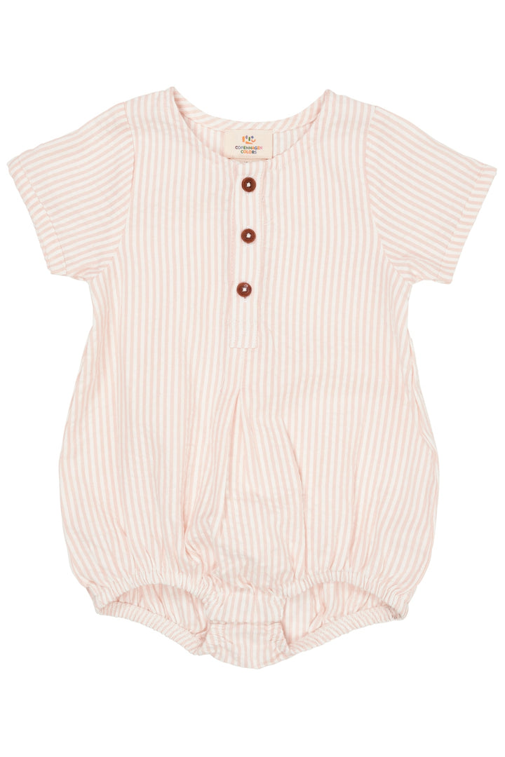 BÆK OG BØLGE ROMPER - DUSTY ROSE STRIPE