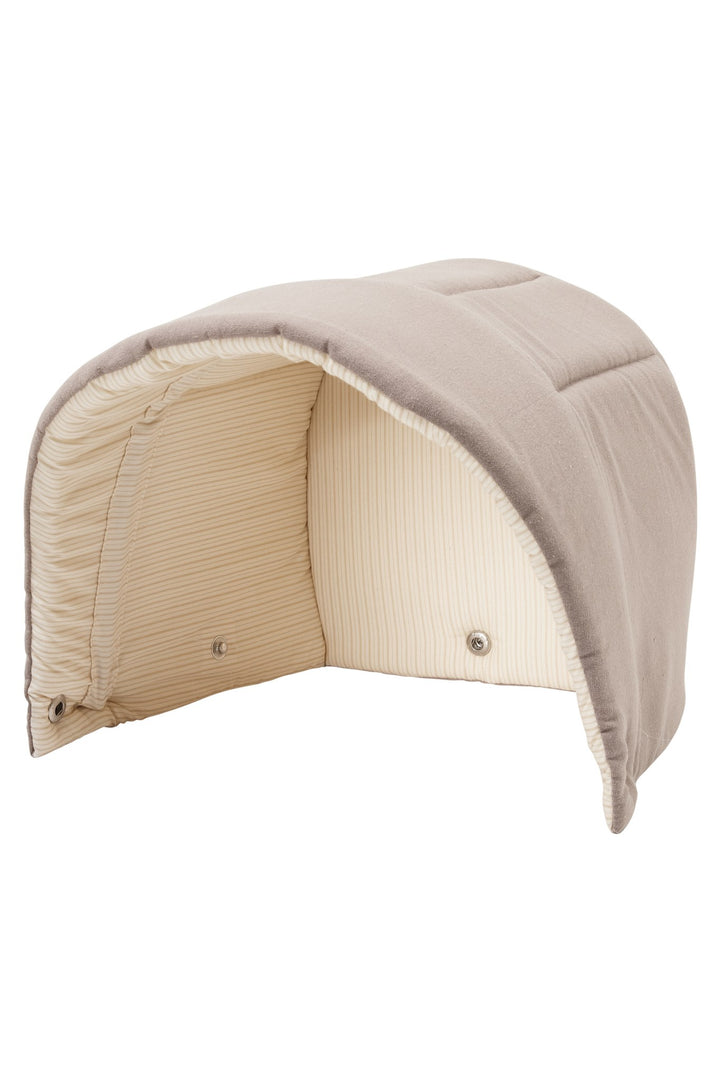 MULTIFUNKTIONEL KALECHE TIL BABY LIFT - DARK GREY SOLID W. CREAM STRIPE