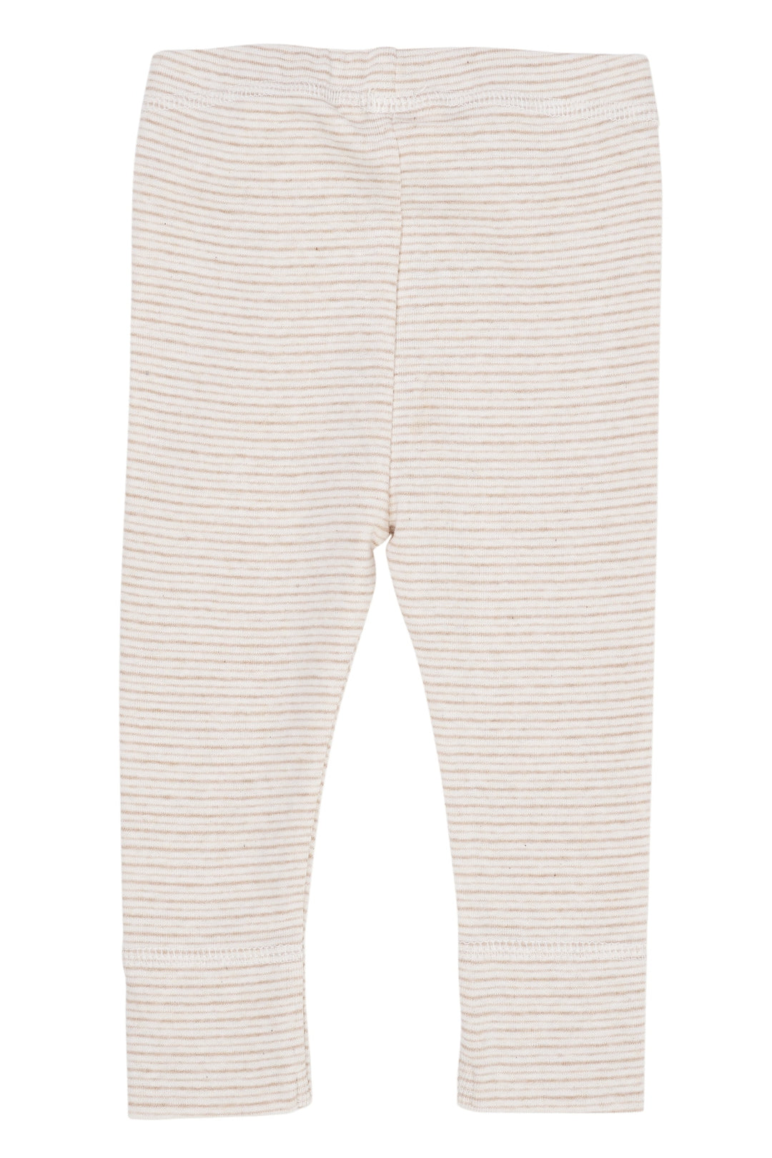 SUPER BLØDE LEGGINGS MED STRIBER - BEIGE STRIPE