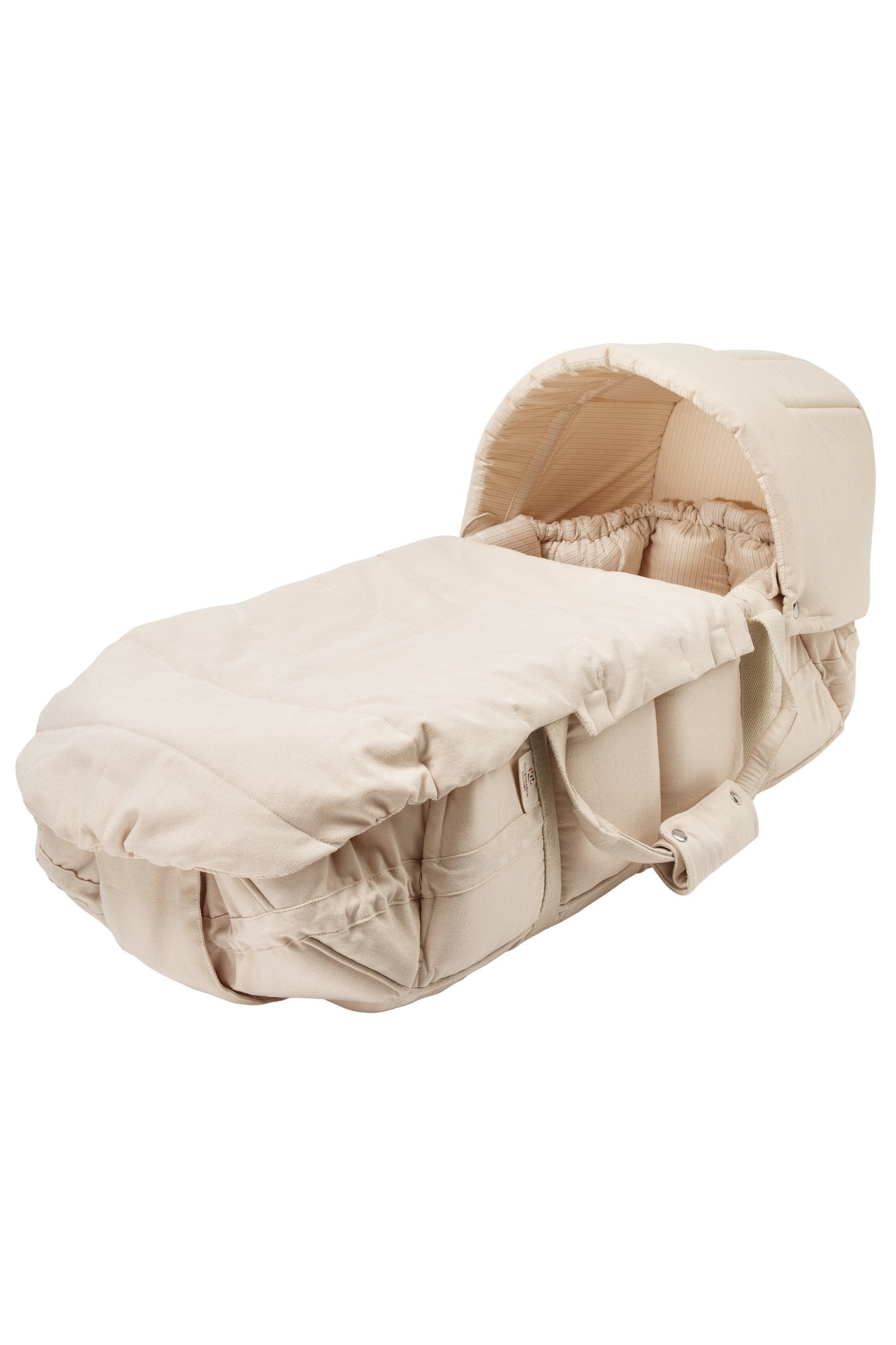 MULTIFUNKTIONEL KALECHE TIL BABY LIFT - CREAM SOLID W. CREAM STRIPE