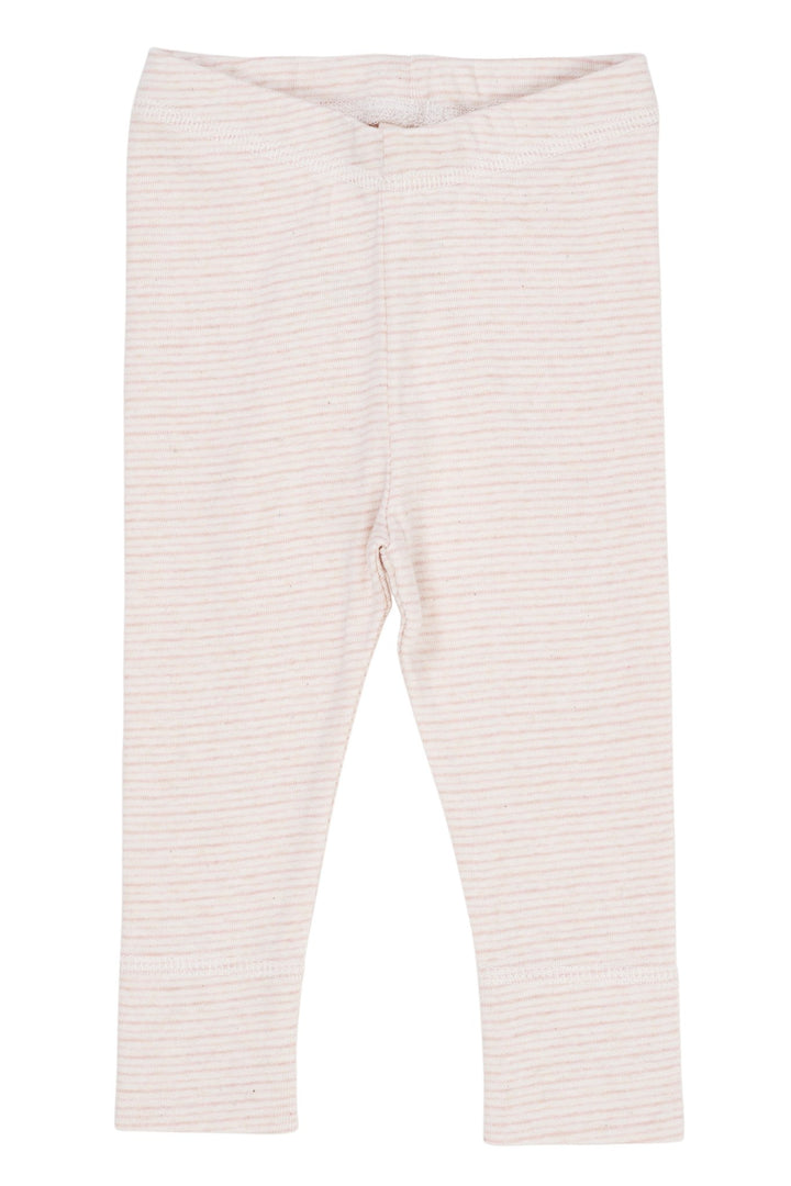 SUPER BLØDE LEGGINGS MED STRIBER - SOFT PINK STRIPE