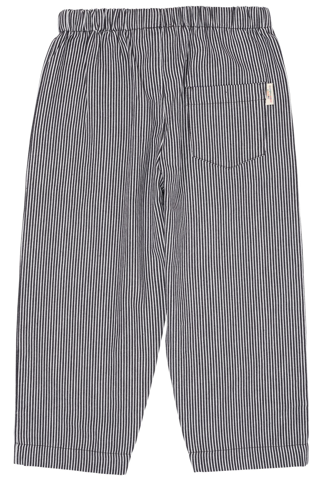 STRIBET BUKSER - NAVY STRIPE
