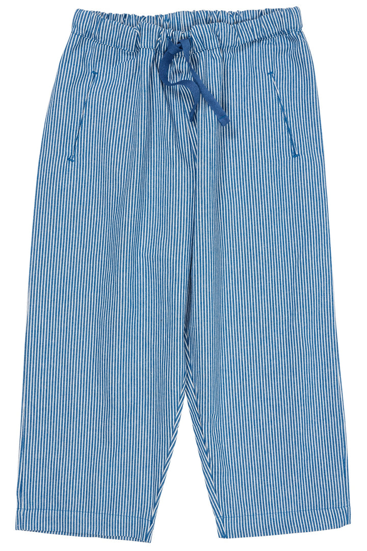 STRIBET BUKSER - SHARP BLUE STRIPE
