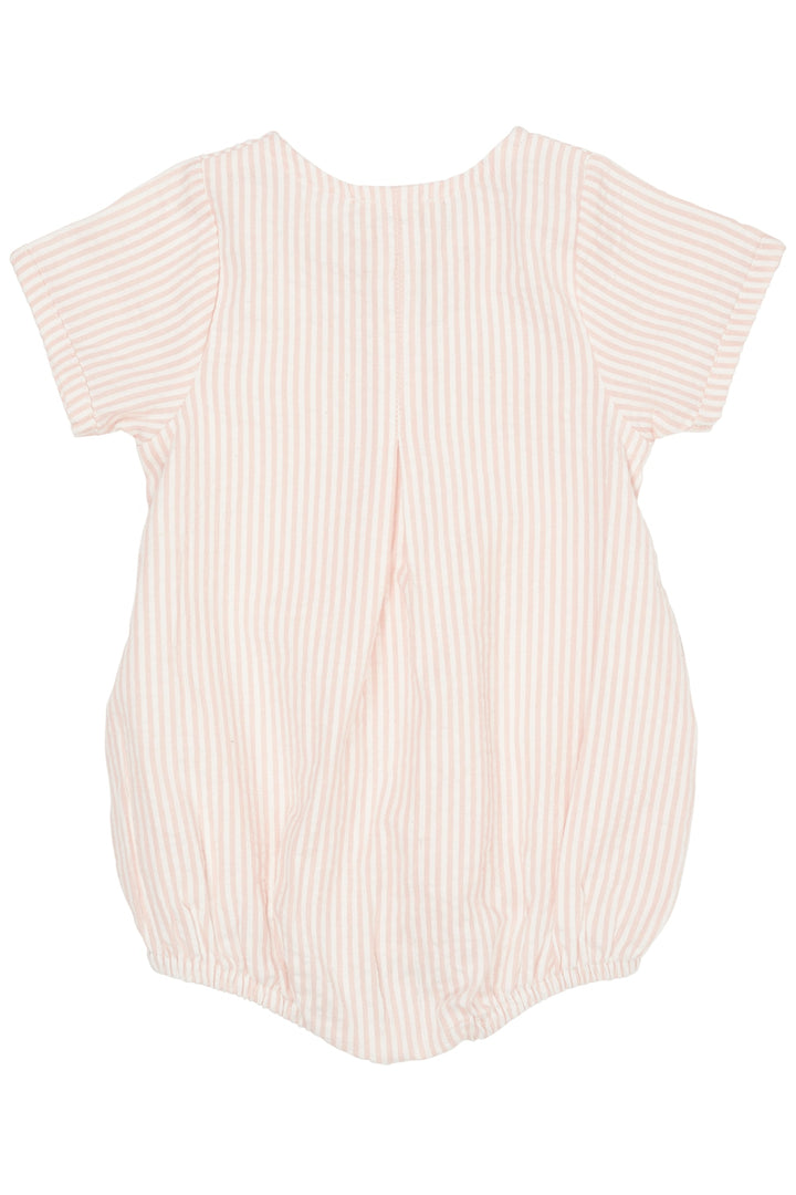 BÆK OG BØLGE ROMPER - DUSTY ROSE STRIPE