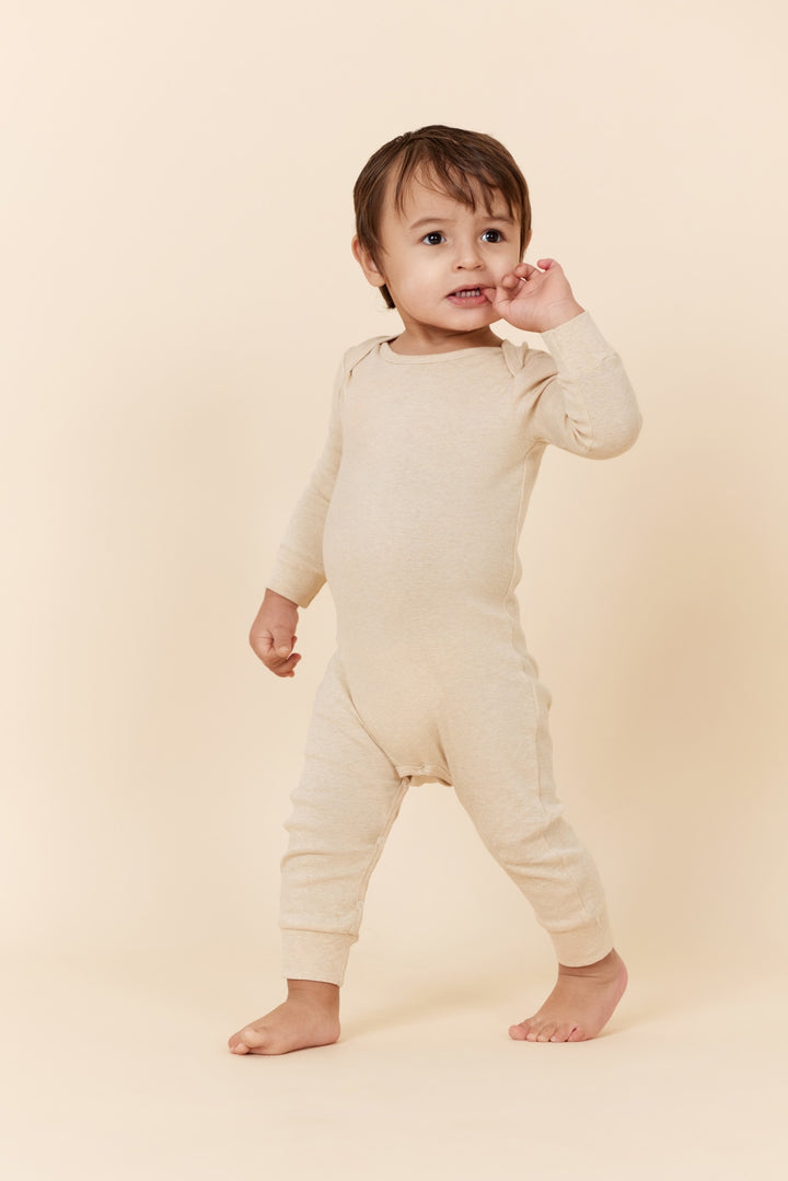 HELDRAGT I MELANGE - BEIGE MELANGE