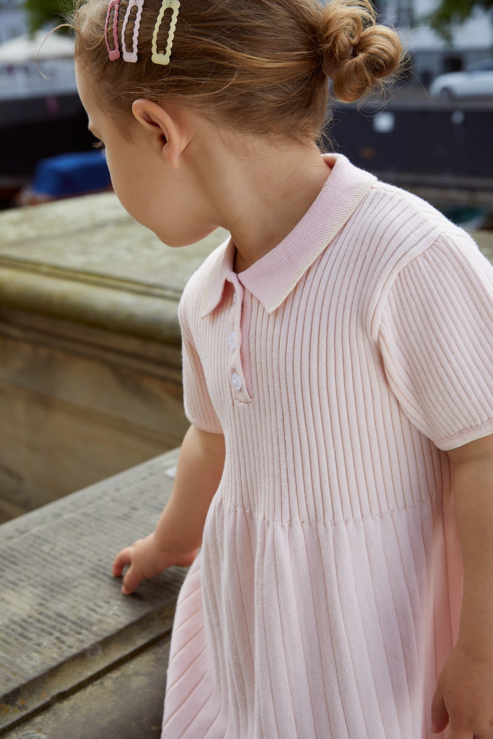 POLO STRIKKJOLE - BALLERINA/CREAM COMB.