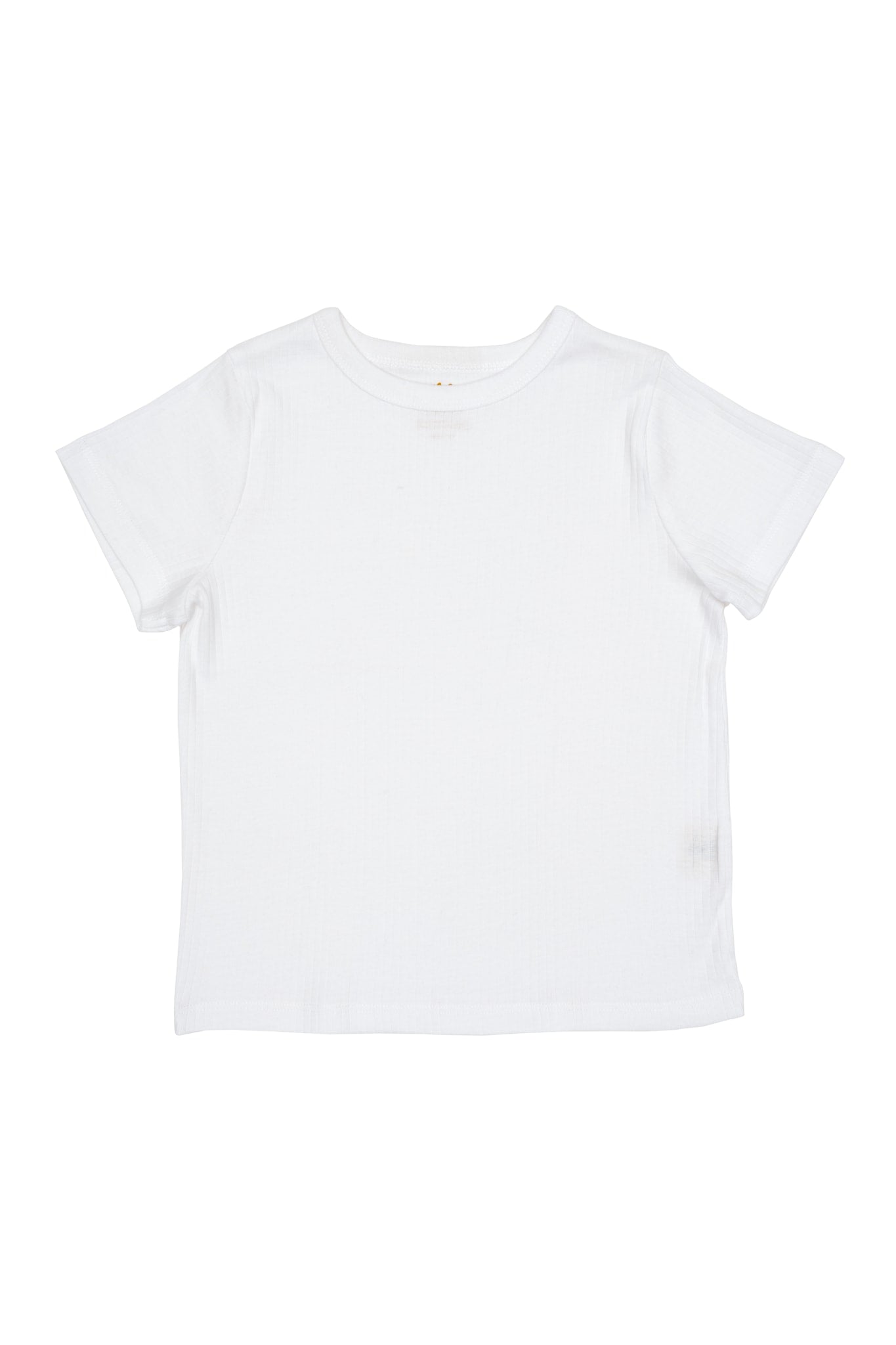 KLASSISK RIB T-SHIRT - WHITE – COPENHAGENCOLORS-DK